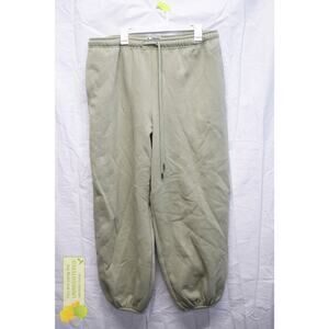KBB by Kahlana Women's High-Rise Straight Leg The Dwayne Sweats XL Olive Green